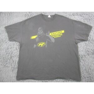 Duck Commander Shirt Adult 2XL Gray Caution Extremely Lethal to Ducks Graphic